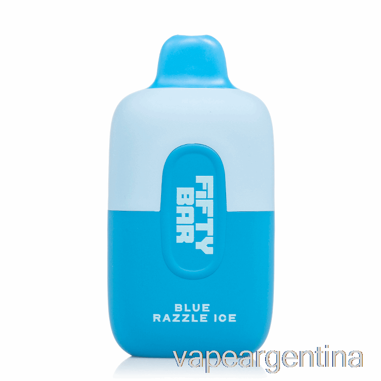 Cincuenta Bar 6500 Desechable Azul Razzle Ice Vape Descartable